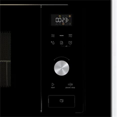 Gorenje BMX201AG1BG 1000W 20L inox beépíthető grillezős mikrohullámú sütő