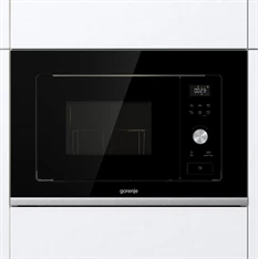 Gorenje BMX201AG1BG 1000W 20L inox beépíthető grillezős mikrohullámú sütő
