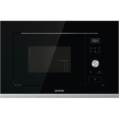 Gorenje BMX201AG1BG 1000W 20L inox beépíthető grillezős mikrohullámú sütő