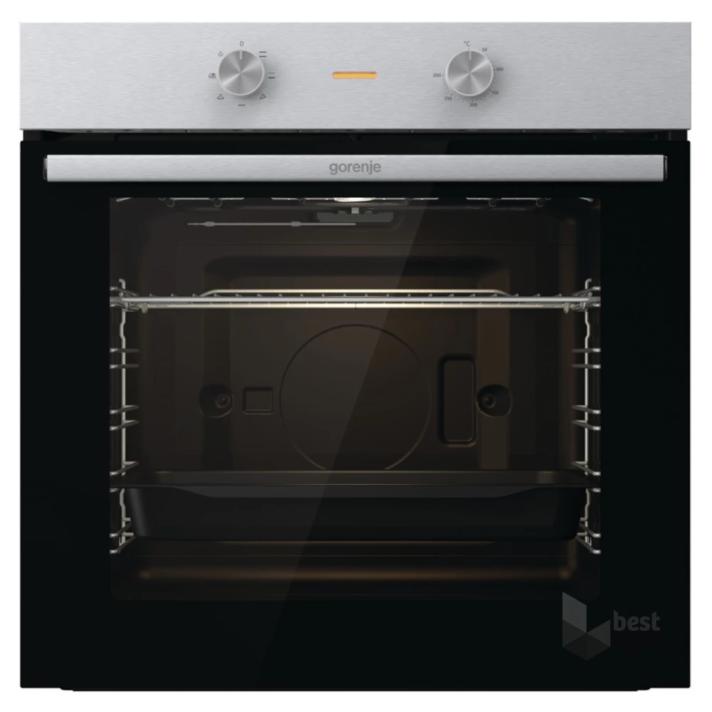 Gorenje BO6712E02XK inox, beépíthető, sütőtér: 84L, grill, hidrolitikus, sütő