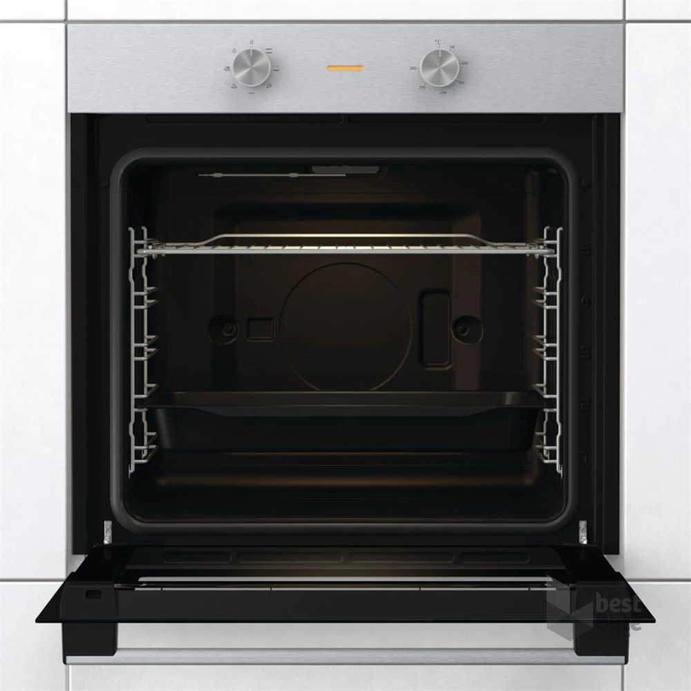 Gorenje BO6712E02XK inox, beépíthető, sütőtér: 84L, grill, hidrolitikus, sütő