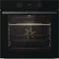 Gorenje BO6717E03BG fekete, beépíthető, sütőtér: 77L, grill, légkeverés, hidrolitikus, sütő