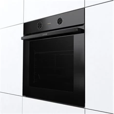 Gorenje BO6717E03BG fekete, beépíthető, sütőtér: 77L, grill, légkeverés, hidrolitikus, sütő