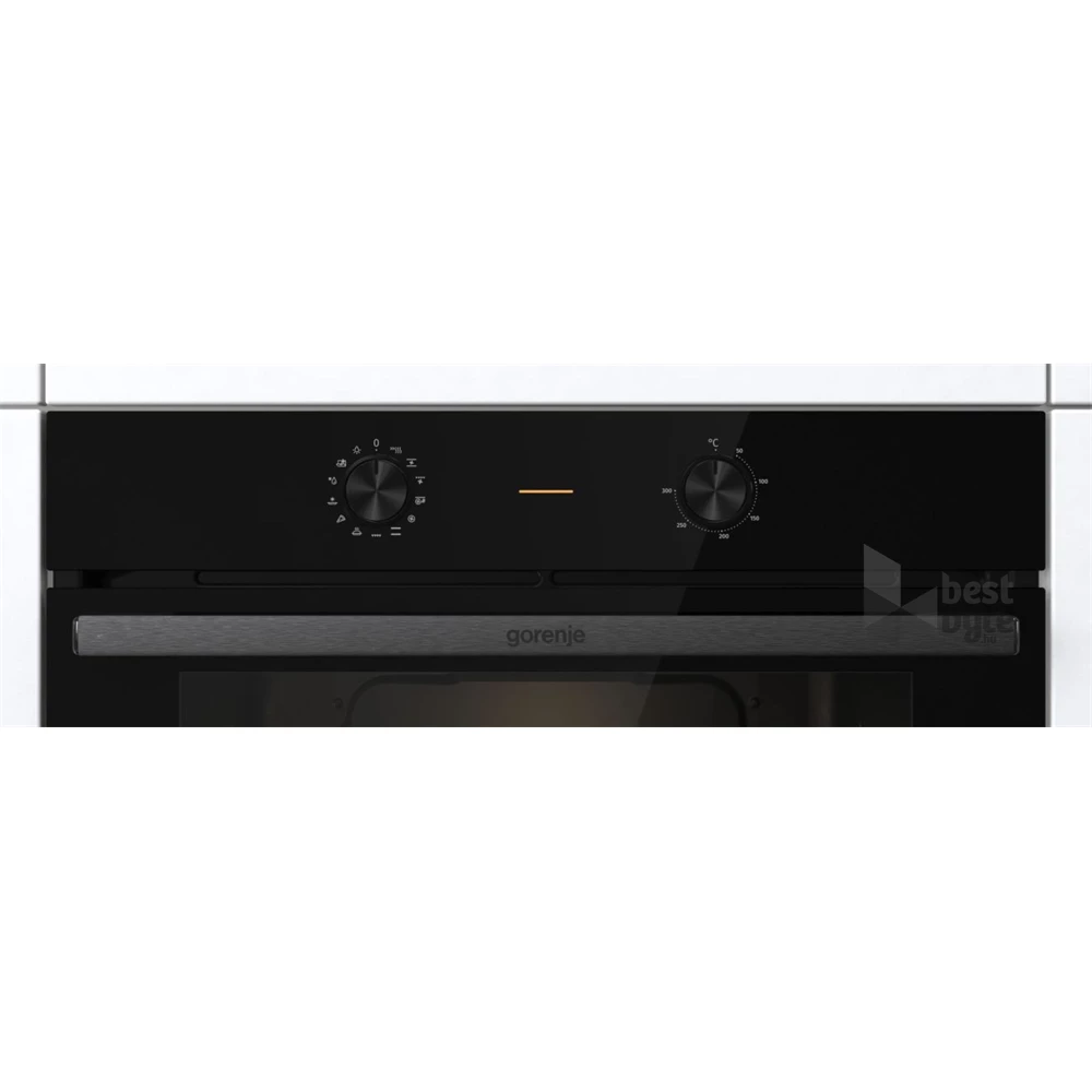 Gorenje BO6717E03BG fekete, beépíthető, sütőtér: 77L, grill, légkeverés, hidrolitikus, sütő