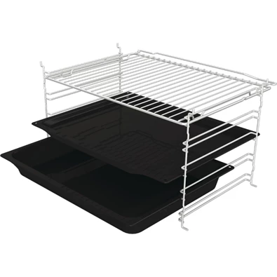 Gorenje BO6717E03BG fekete, beépíthető, sütőtér: 77L, grill, légkeverés, hidrolitikus, sütő