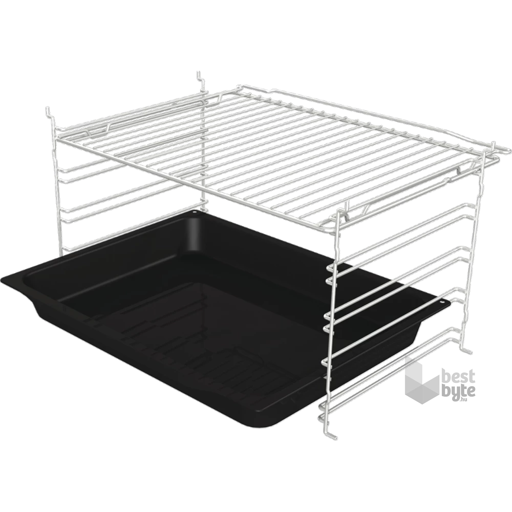 Gorenje BO6735E02X inox, beépíthető, sütőtér: 77L, grill, légkeverés, hidrolitikus, sütő