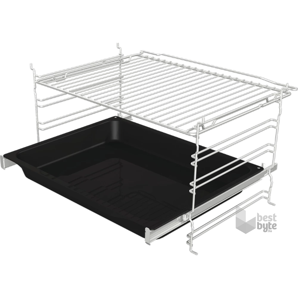 Gorenje BO6735E05B fekete, beépíthető, sütőtér: 77L, grill, légkeverés, hidrolitikus, sütő