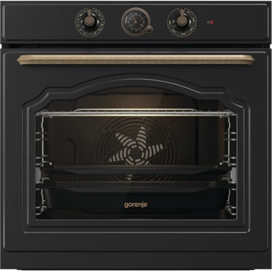 Gorenje BOS67372CLB beépíthető antracit sütő