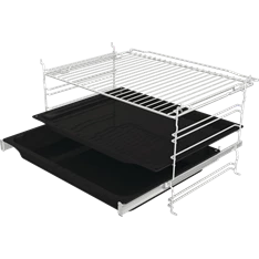 Gorenje BOS6737E06B fekete, beépíthető, sütőtér: 77L, grill, légkeverés, hidrolitikus, sütő
