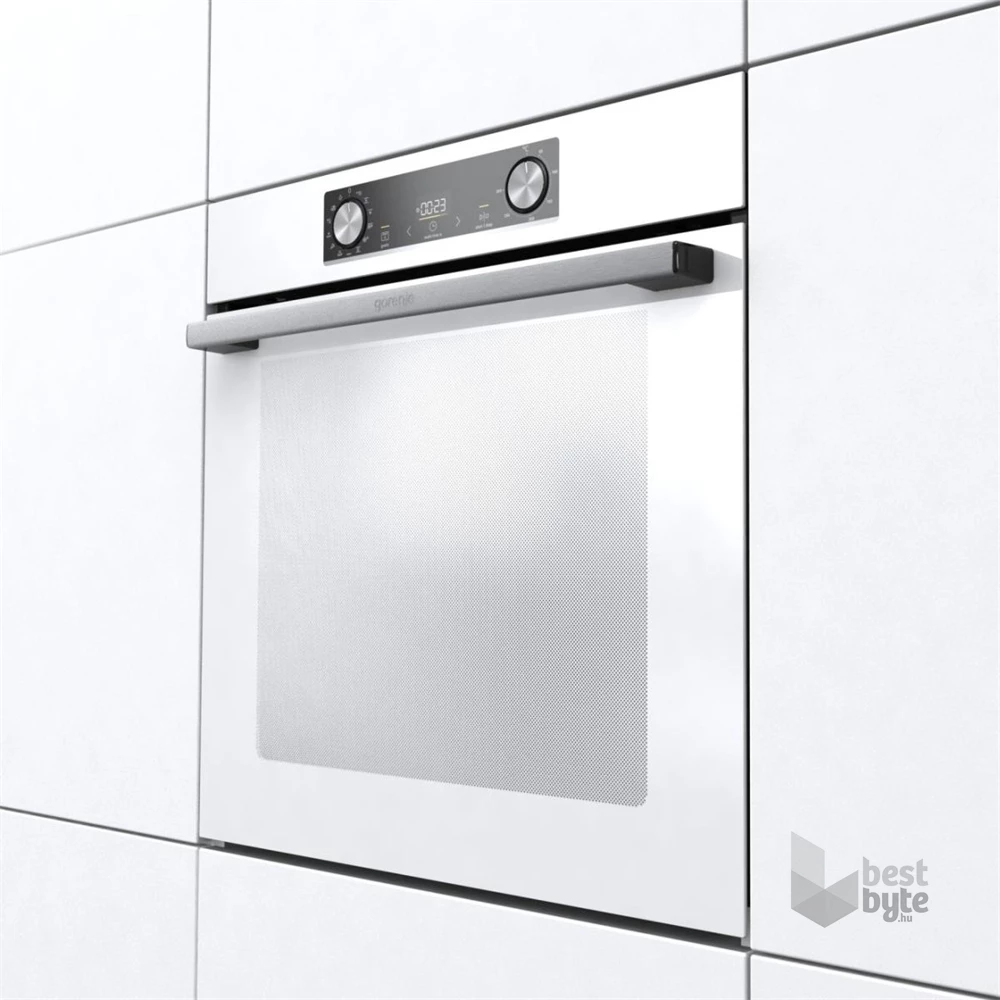 Gorenje BOS6737E06WG fehér, beépíthető, sütőtér: 77L, grill, légkeverés, hidrolitikus, sütő