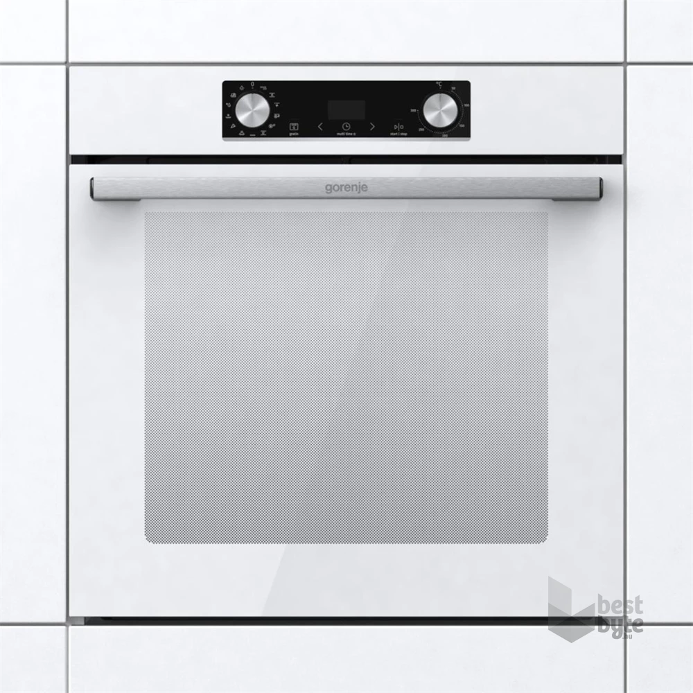Gorenje BOS6737E06WG fehér, beépíthető, sütőtér: 77L, grill, légkeverés, hidrolitikus, sütő