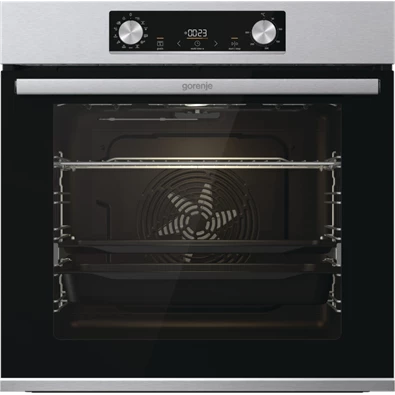 Gorenje BOS6737E13X inox, beépíthető, sütőtér: 77L, grill, hidrolitikus, sütő