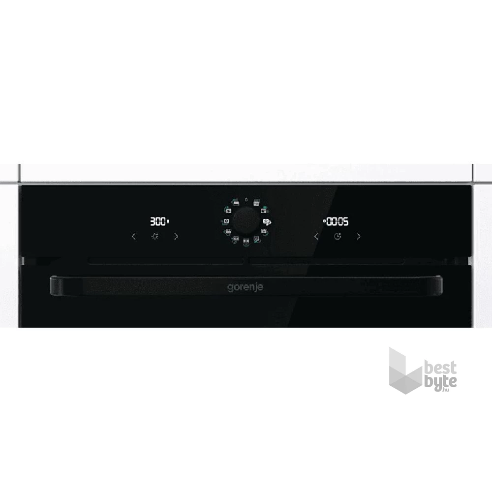 Gorenje BOS6737SYB fekete, beépíthető, sütőtér: 77L, sütő