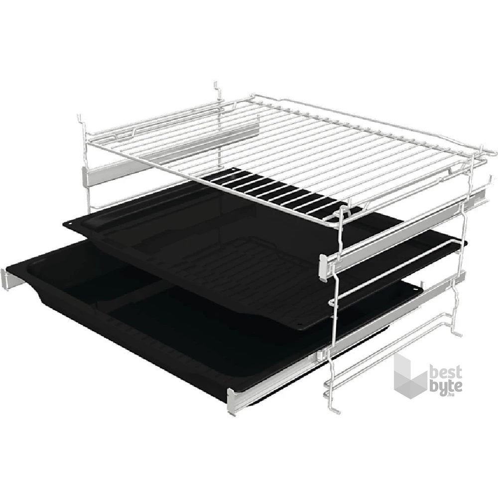 Gorenje BOS6737SYB fekete, beépíthető, sütőtér: 77L, sütő