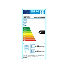 Gorenje BOS6747A01BG beépíthető fekete sütő
