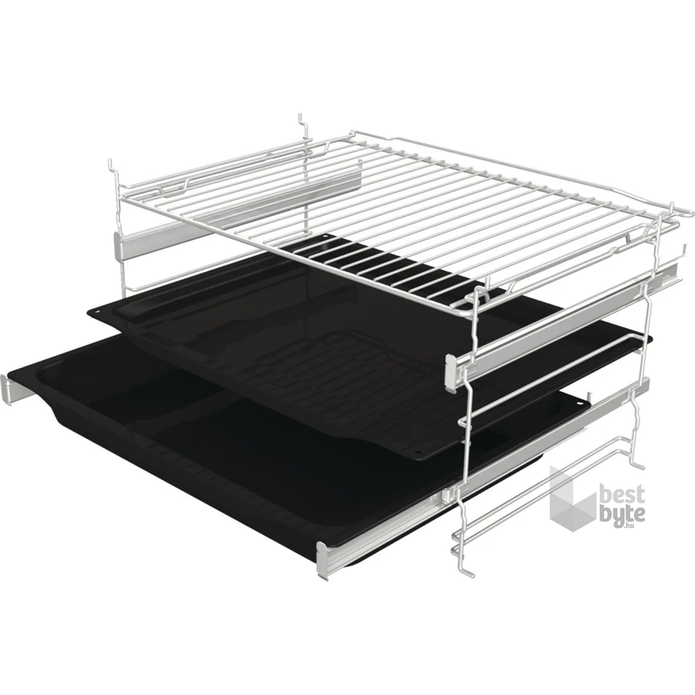 Gorenje BOS6747A01X inox, beépíthető, sütőtér: 71L, grill, légkeverés, hidrolitikus, sütő
