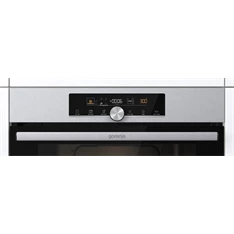 Gorenje BPS6747A06X inox, beépíthető, sütőtér: 77L, grill, légkeverés, pirolitikus, sütő