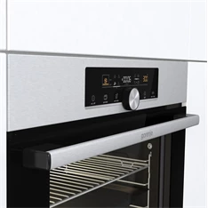 Gorenje BPS6747A06X inox, beépíthető, sütőtér: 77L, grill, légkeverés, pirolitikus, sütő