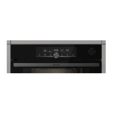 Gorenje BSA6747A04BG fekete, beépíthető, sütőtér:77L, grill, légkeverés, sütő