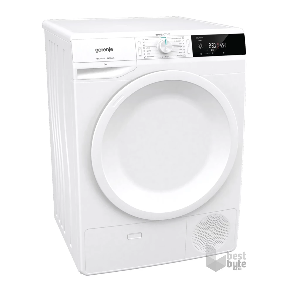 Gorenje DE71 fehér, 7 kg, hőszivattyús, szárítógép