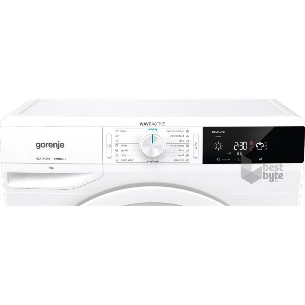Gorenje DE71 fehér, 7 kg, hőszivattyús, szárítógép