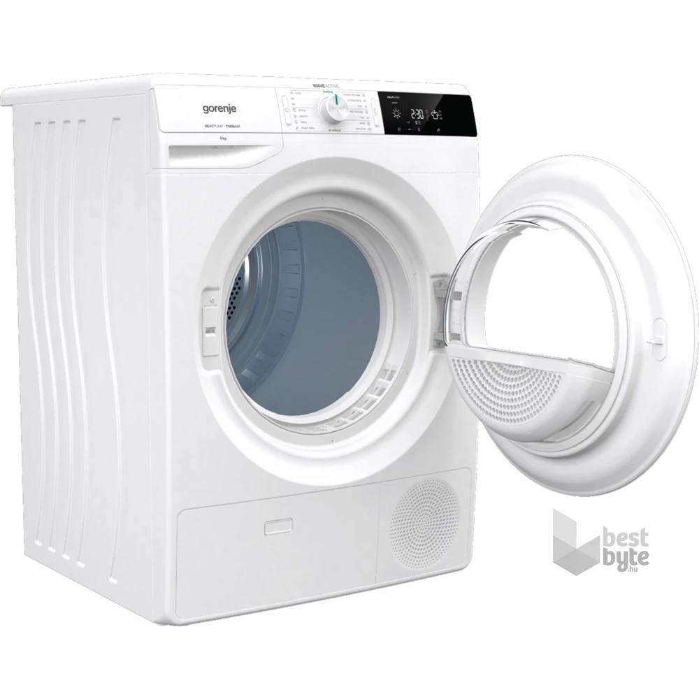 Gorenje DE82/G fehér, 8 kg, hőszivattyús, szárítógép