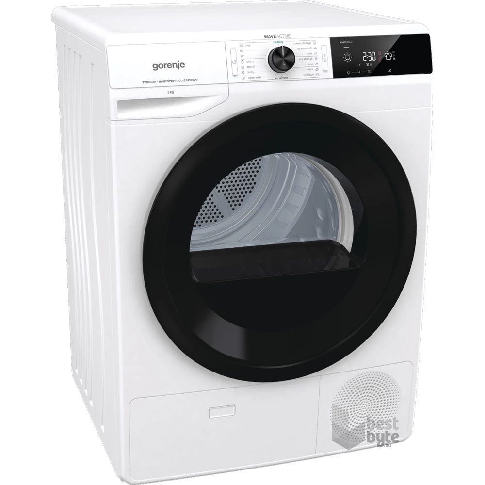 Gorenje DE83/GI fehér, 8 kg, hőszivattyús, szárítógép
