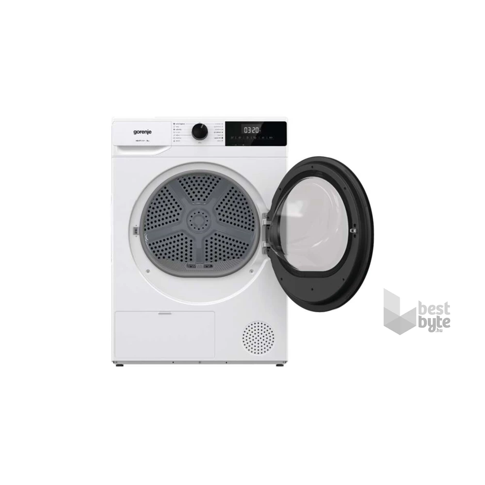 Gorenje DHNE82 fehér, 8 kg, hőszivattyús, szárítógép