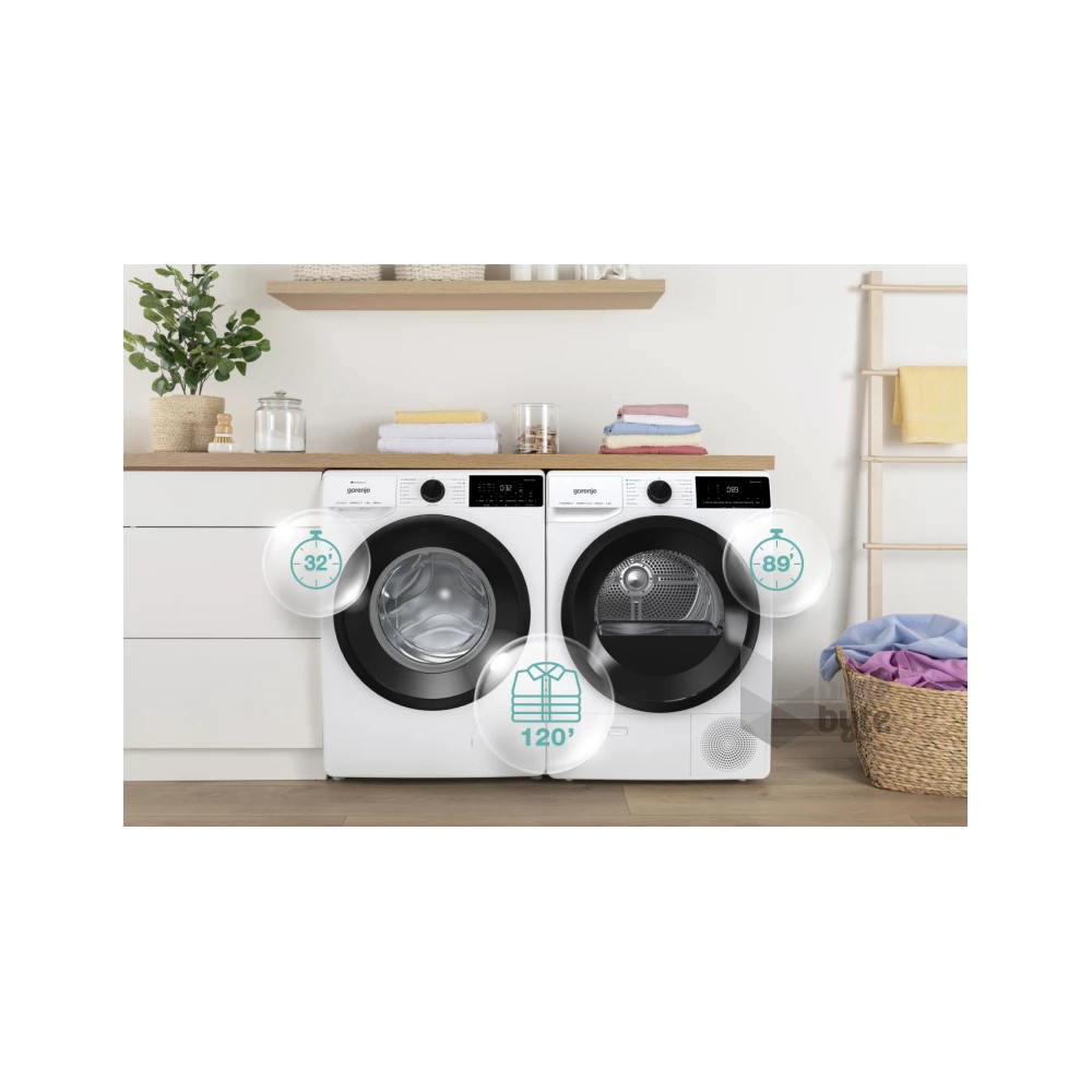 Gorenje DHNE83 fehér, 8 kg, hőszivattyús, szárítógép