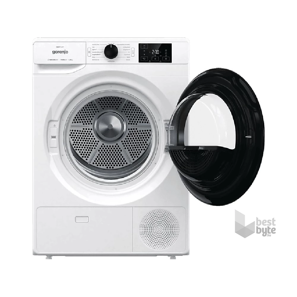 Gorenje DNE82/GN fehér, 8 kg, hőszivattyús, szárítógép (Újszerű)