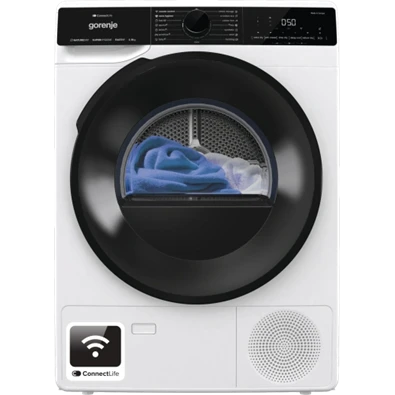 Gorenje DPNA92WIFI fehér, 9kg, hőszivattyús szárítógép