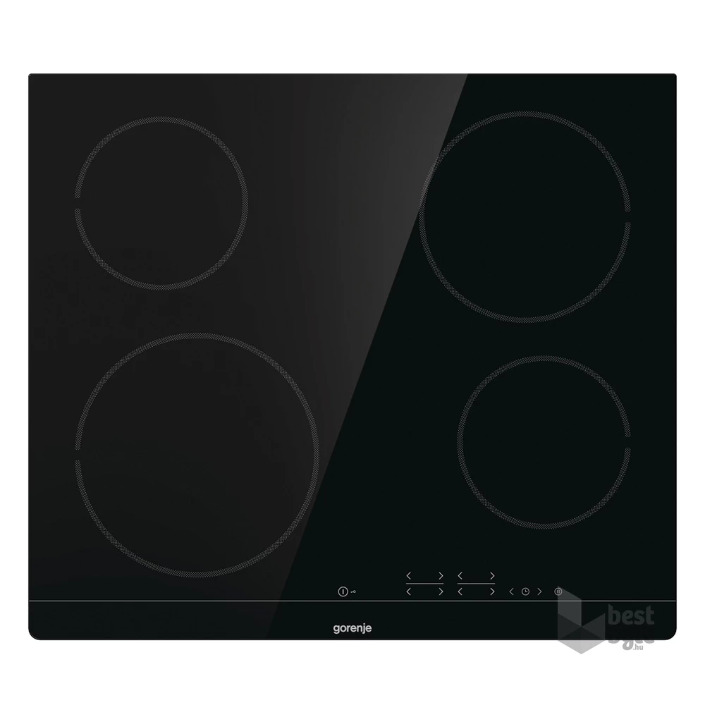 Gorenje ECT641BSC fekete, beépíthető, elektromos üvegkerámia, főzőzóna: 4, beépíthető méret: 56cm, főzőlap