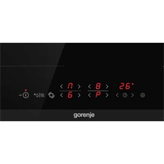 Gorenje ECT643BCSC fekete, beépíthető, elektromos üvegkerámia, főzőzóna: 4, beépíthető méret: 56cm, főzőlap (Újszerű)