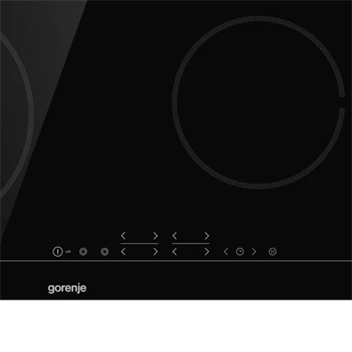 Gorenje ECT644BSC fekete, beépíthető, elektromos üvegkerámia, főzőzóna: 4, beépíthető méret: 56cm, főzőlap