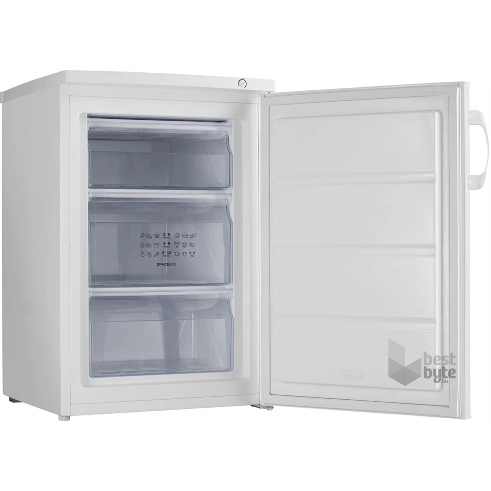 Gorenje F492PW fehér, Fagyasztó:86L, fagyasztószekrény