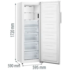 Gorenje FN617EEW5 fehér, egyajtós, Fagyasztó:240L, fagyasztószekrény