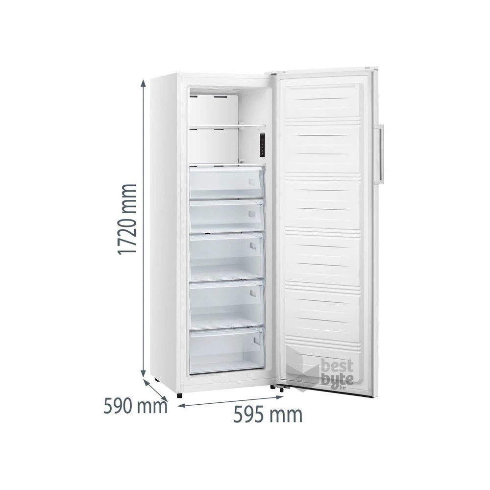 Gorenje FN617EEW5 fehér, egyajtós, Fagyasztó:240L, fagyasztószekrény