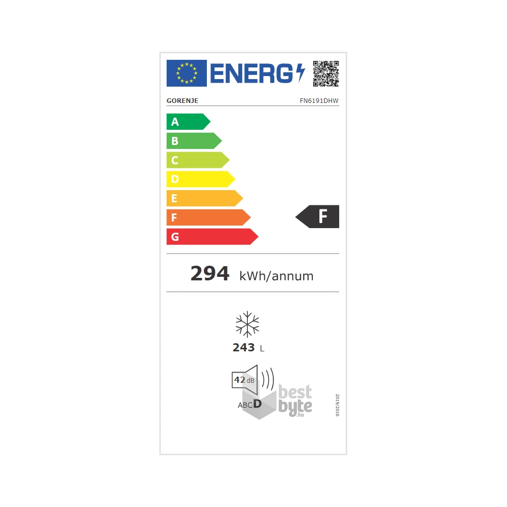 Gorenje FN6191DHW fagyasztószekrény