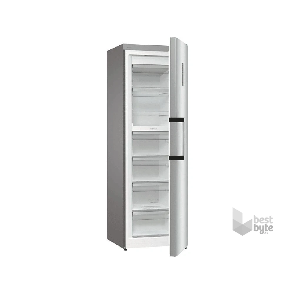 Gorenje FN619EAXL6 inox, egyajtós, Fagyasztó:280L, No frost fagyasztószekrény (Használt - B)