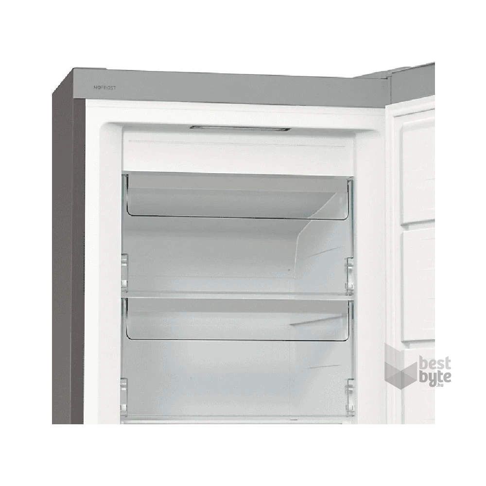 Gorenje FN619EAXL6 inox, egyajtós, Fagyasztó:280L, No frost fagyasztószekrény (Használt - B)