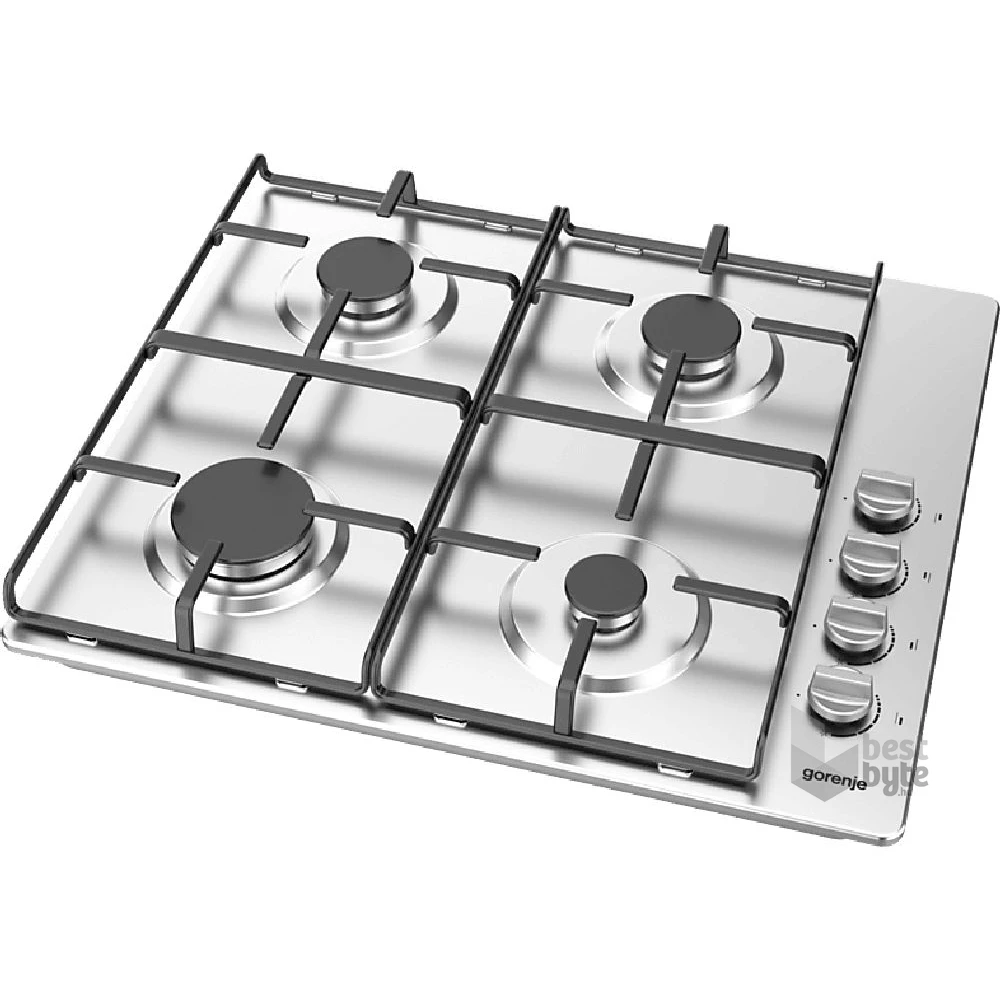 Gorenje G640XHS inox, beépíthető, gáz, főzőzóna: 4, beépíthető méret: 56cm, főzőlap