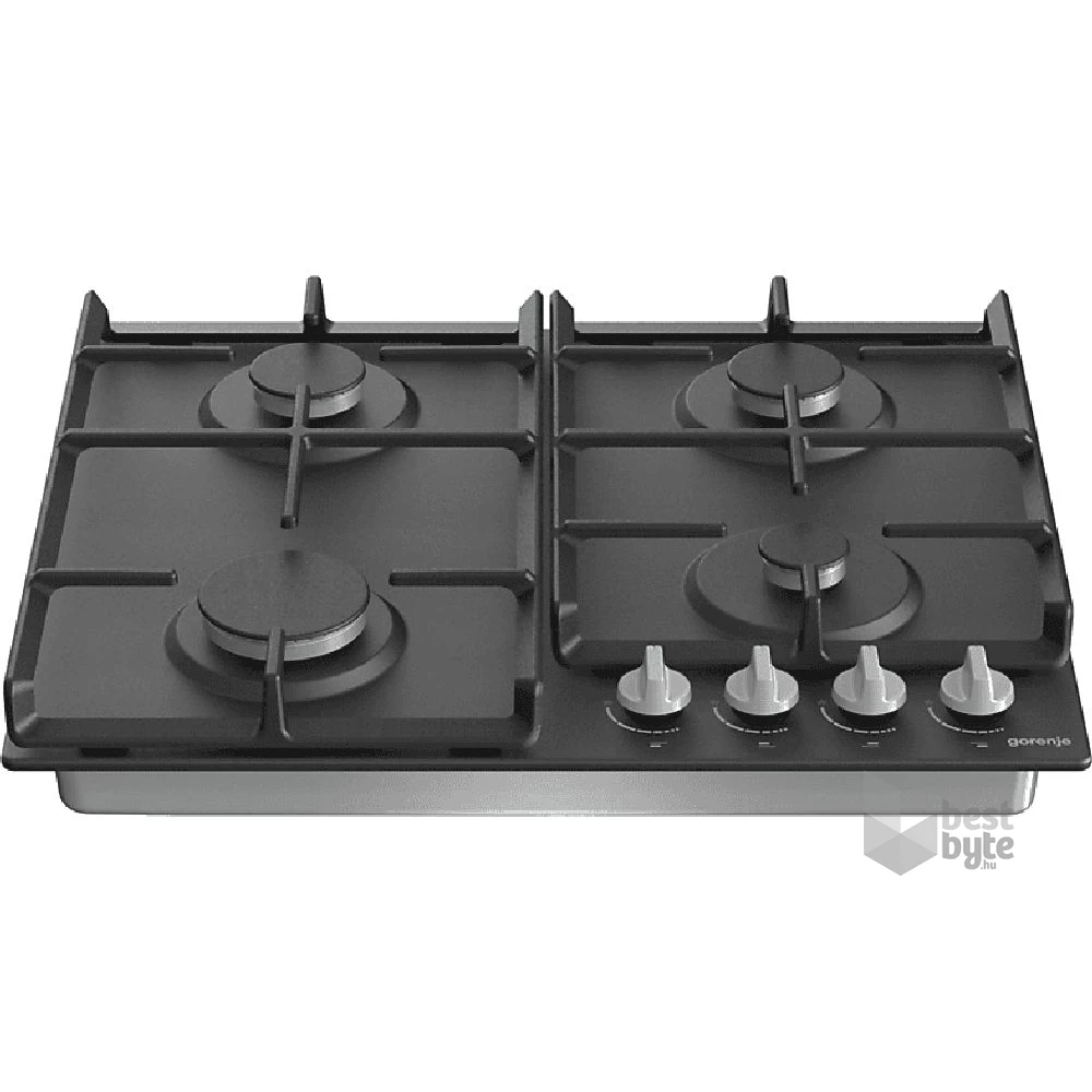 Gorenje G641EXB fekete, beépíthető, gáz, főzőzóna: 4, beépíthető méret: 56cm, főzőlap