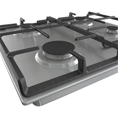 Gorenje G641EX inox beépíthető gáz főzőlap