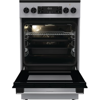 Gorenje GEC5C41SG inox kerámialapos tűzhely