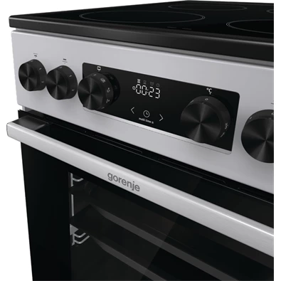 Gorenje GEC5C41SG inox kerámialapos tűzhely
