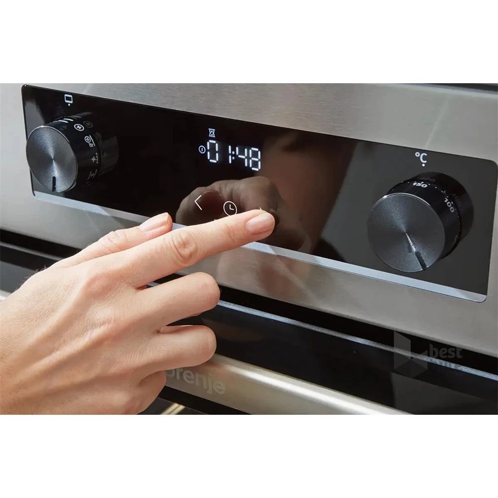 Gorenje GEC5C42WG fehér, szabadonálló, kerámialapos, elektromos, főzőzóna: 4, sütő:70L, grill, tűzhely