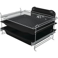 Gorenje GEC5C42WG fehér, szabadonálló, kerámialapos, elektromos, főzőzóna: 4, sütő:70L, grill, tűzhely (Újszerű)