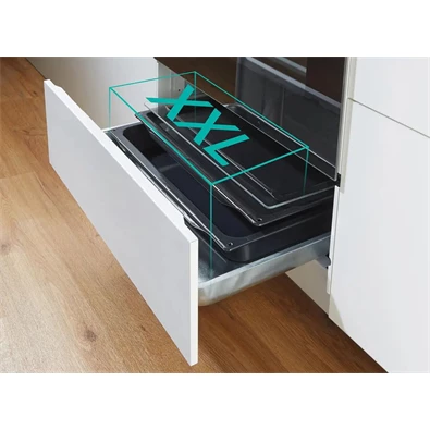 Gorenje GEC5C42WG fehér, szabadonálló, kerámialapos, elektromos, főzőzóna: 4, sütő:70L, grill, tűzhely (Újszerű)