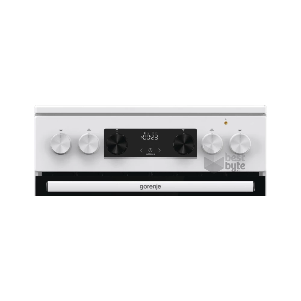 Gorenje GEC5C42WG fehér, szabadonálló, kerámialapos, elektromos, főzőzóna: 4, sütő:70L, grill, tűzhely