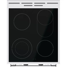 Gorenje GECS5C70WA kerámialapos fehér elektromos tűzhely